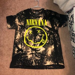 Nirvana bleached tee